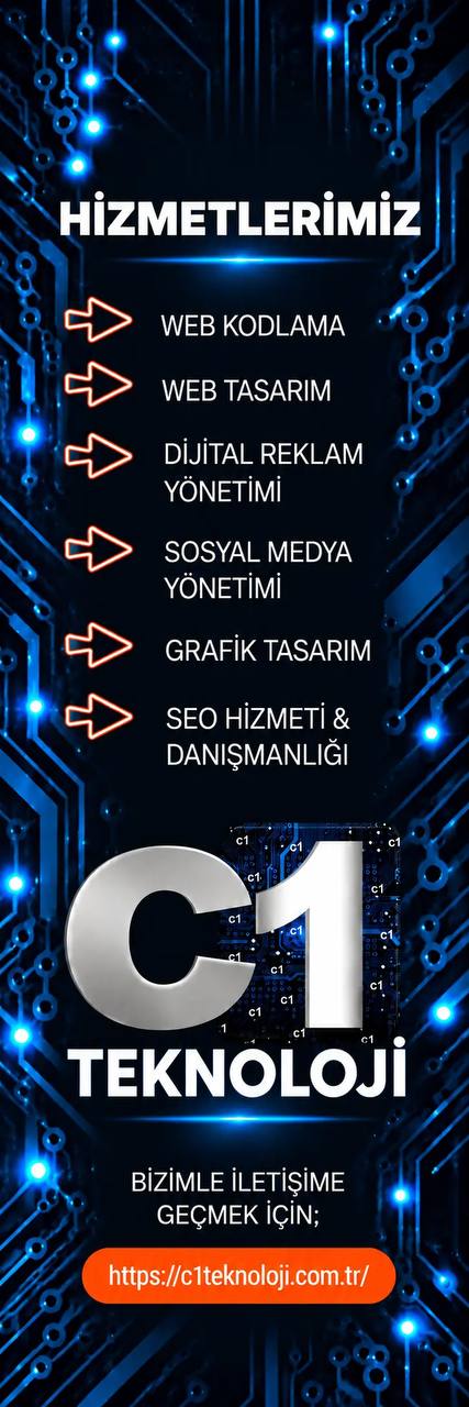 C1 Teknoloji — Web kodlama, web tasarım, dijital reklam ve SEO hizmetleri